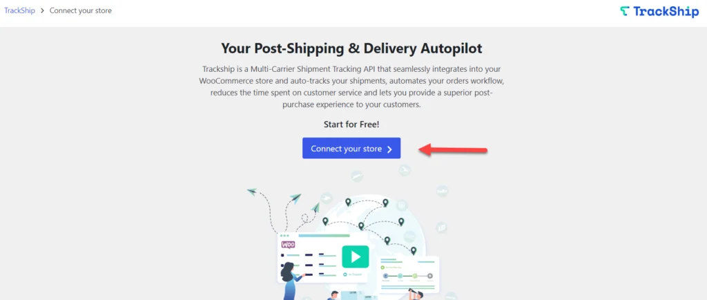 Connect WooCommerce to TrackShip