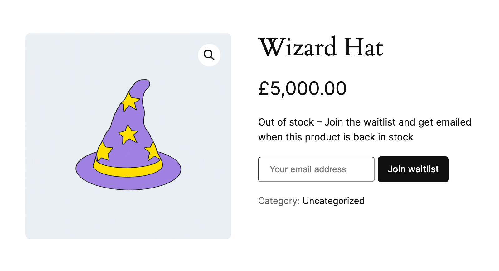 AJAX processing of the back-in-stock form